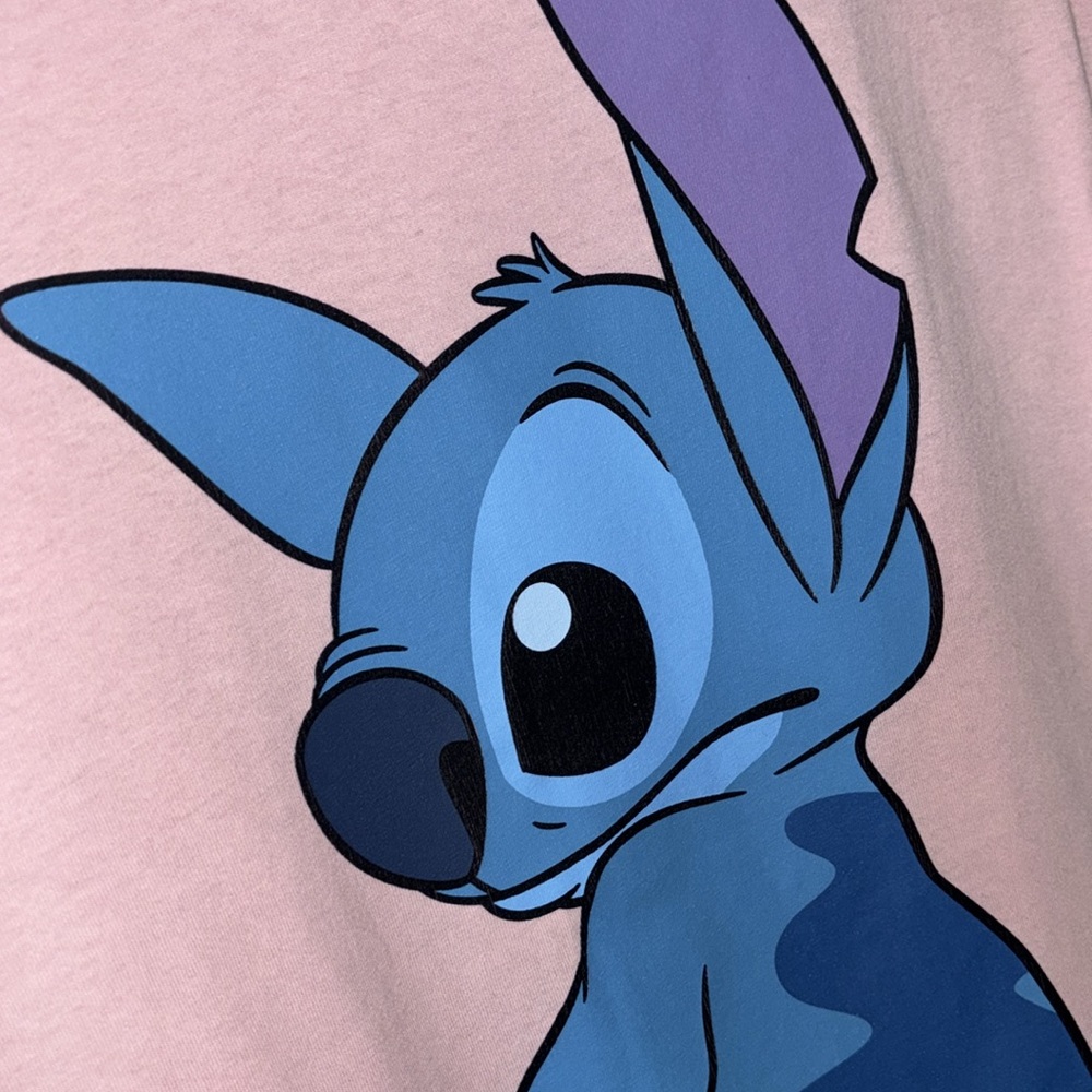 DISNEY X ZARA LILO AND STITCH  GRAPHIC PRINT TEE - Picture 4 of 6
